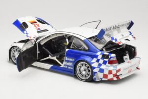 BMW M3 E46 GTR #42 J. Muller / J.J. Lehto ALMS 2001 Minichamps 1:18 80430139183 Metal - imagen 5 de 8