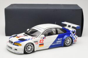 BMW M3 E46 GTR #42 J. Muller / J.J. Lehto ALMS 2001 Minichamps 1:18 80430139183 Metal - imagen 8 de 8