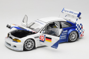 BMW M3 E46 GTR #42 J. Muller / J-J. Lehto ALMS 2001 Minichamps 1:18 80430139183-R1 Metal - imagen 2 de 8