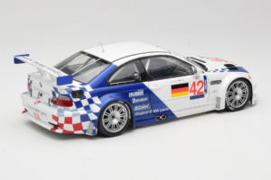 BMW M3 E46 GTR #42 J. Muller / J-J. Lehto ALMS 2001 Minichamps 1:18 80430139183-R1 Metal - imagen 3 de 8