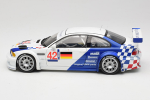 BMW M3 E46 GTR #42 J. Muller / J-J. Lehto ALMS 2001 Minichamps 1:18 80430139183-R1 Metal - imagen 4 de 8