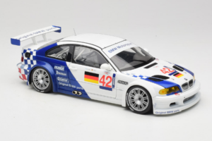 BMW M3 E46 GTR #42 J. Muller / J-J. Lehto ALMS 2001 Minichamps 1:18 80430139183-R1 Metal - imagen 6 de 8
