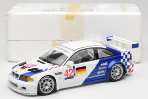 BMW M3 E46 GTR #42 J. Muller / J-J. Lehto ALMS 2001 Minichamps 1:18 80430139183-R1 Metal - imagen 8 de 8