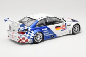 BMW M3 E46 GTR #42 J. Lehto / J. Muller ELMS 2001 Minichamps 1:18 100012192 Metal - imagen 3 de 8