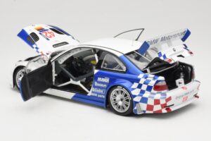 BMW M3 E46 GTR #42 J. Lehto / J. Muller ELMS 2001 Minichamps 1:18 100012192 Metal - imagen 5 de 8
