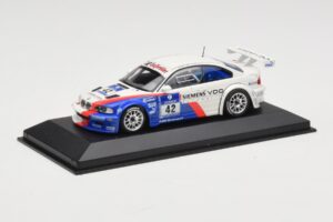 BMW M3 E46 GTR #42 P. Muller / J. Muller / H-J. Stuck / P. Lamy ADAC 24h Nurburgring 2004 Minichamps 1:43 BMW001 Metal - imagen 2 de 4