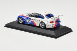 BMW M3 E46 GTR #42 P. Muller / J. Muller / H-J. Stuck / P. Lamy ADAC 24h Nurburgring 2004 Minichamps 1:43 BMW001 Metal - imagen 3 de 4