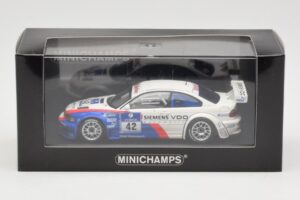 BMW M3 E46 GTR #42 P. Muller / J. Muller / H-J. Stuck / P. Lamy ADAC 24h Nurburgring 2004 Minichamps 1:43 BMW001 Metal - imagen 4 de 4
