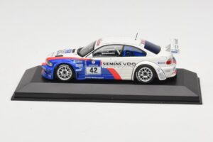 BMW M3 E46 GTR #42 P. Muller / J. Muller / H-J. Stuck / P. Lamy ADAC 24h Nurburgring 2004 Minichamps 1:43 BMW001 Metal