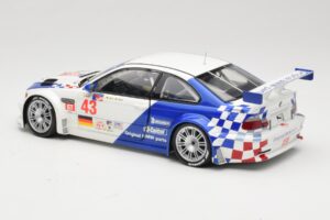 BMW M3 E46 GTR #43 D. Muller ALMS 2001 Minichamps 1:18 100012143 Metal - imagen 7 de 8