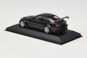 BMW M3 E46 GTR Street Negro Minichamps 1:43 BMW020 Metal - imagen 3 de 5