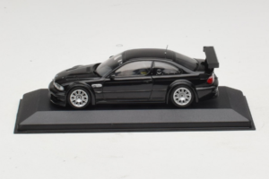 BMW M3 E46 GTR Street Negro Minichamps 1:43 BMW020 Metal