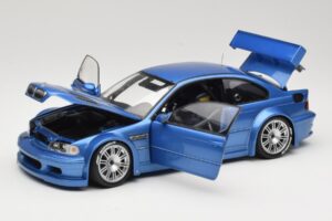 BMW M3 E46 GTR Street Azul Minichamps 1:18 80430302540 Metal - imagen 2 de 8