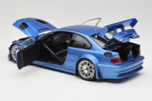 BMW M3 E46 GTR Street Azul Minichamps 1:18 80430302540 Metal - imagen 5 de 8
