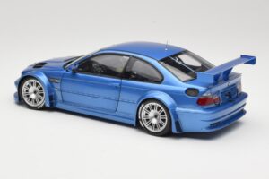 BMW M3 E46 GTR Street Azul Minichamps 1:18 80430302540 Metal - imagen 7 de 8