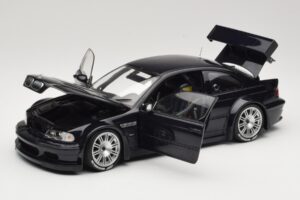BMW M3 E46 GTR Street Carbon Black Minichamps 1:18 80430152552 Metal - imagen 2 de 8