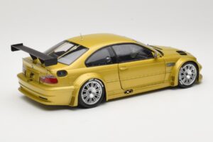 BMW M3 E46 GTR Street Phoenix Yellow Minichamps 1:18 80430309444 Metal - imagen 3 de 8