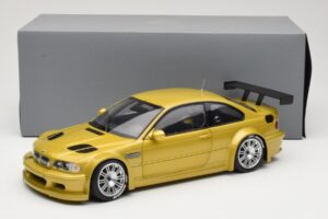 BMW M3 E46 GTR Street Phoenix Yellow Minichamps 1:18 80430309444 Metal - imagen 8 de 8
