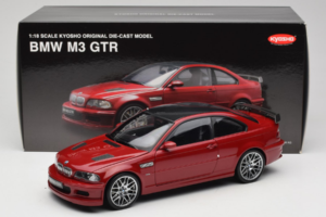BMW M3 E46 GTR Street Rojo Kyosho 1:18 08507R Metal - imagen 8 de 8