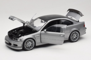 BMW M3 E46 GTR Street Gris Plata Kyosho 1:18 08507S Metal - imagen 2 de 8