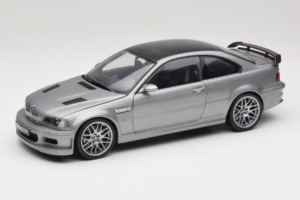 BMW M3 E46 GTR Street Gris Plata Kyosho 1:18 08507S Metal