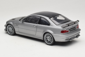 BMW M3 E46 GTR Street Gris Plata Kyosho 1:18 08507S Metal - imagen 7 de 8