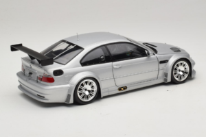 BMW M3 E46 GTR Street Plata Minichamps 1:18 100012100 Metal - imagen 3 de 8