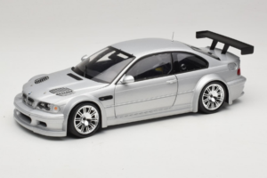 BMW M3 E46 GTR Street Plata Minichamps 1:18 100012100 Metal