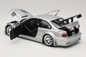 BMW M3 E46 GTR Street Plata Minichamps 1:18 100012100 Metal - imagen 5 de 8