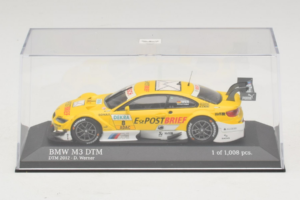 BMW M3 E92 #8 D. Werner BMW Team Schnitzer DTM 2012 Minichamps 1:43 410122208 Metal - imagen 4 de 5