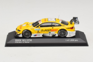 BMW M3 E92 #8 D. Werner BMW Team Schnitzer DTM 2012 Minichamps 1:43 410122208 Metal