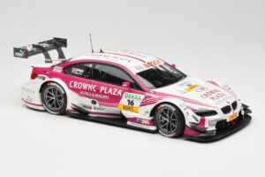 BMW M3 E92 DTM #16 BMW Team RMG A. Priaulx 2013 Minichamps 1:18 100132216 Metal - imagen 6 de 8