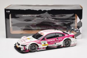 BMW M3 E92 DTM #16 BMW Team RMG A. Priaulx 2013 Minichamps 1:18 100132216 Metal - imagen 8 de 8