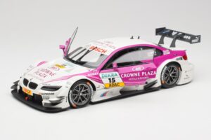 BMW M3 E92 #15 A. Priaulx BMW Team RBM DTM 2012 Minichamps 1:18 100122215 Metal - imagen 2 de 8