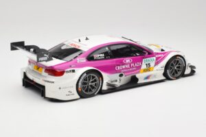 BMW M3 E92 #15 A. Priaulx BMW Team RBM DTM 2012 Minichamps 1:18 100122215 Metal - imagen 3 de 8