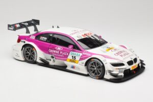 BMW M3 E92 #15 A. Priaulx BMW Team RBM DTM 2012 Minichamps 1:18 100122215 Metal - imagen 6 de 8
