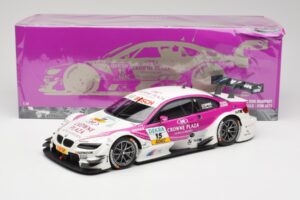 BMW M3 E92 #15 A. Priaulx BMW Team RBM DTM 2012 Minichamps 1:18 100122215 Metal - imagen 8 de 8