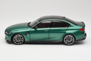 BMW M3 G80 Isle of Man Green Minichamps 1:18 113020203 Metal - imagen 4 de 8
