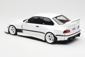 BMW M3 GTR E36 Khyzyl Saleem Alpine Blanco Otto 1:18 OT1051 Resina - imagen 5 de 6
