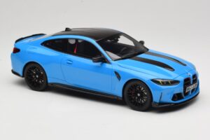 BMW M4 CS G82 Riviera Blue GT Spirit 1:18 GT511 Resina - imagen 4 de 6