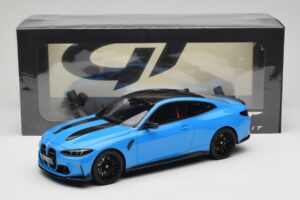 BMW M4 CS G82 Riviera Blue GT Spirit 1:18 GT511 Resina - imagen 6 de 6