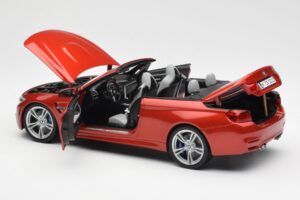 BMW M4 F83 Descapotable Sakhir Naranja Paragon 1:18 PA-97111 Metal - imagen 5 de 8