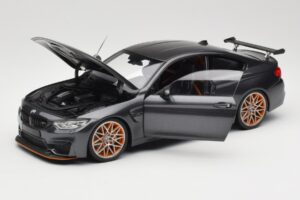 BMW M4 F82 GTS Mineral Grey Metallic Minichamps 1:18 110025222 Metal - imagen 2 de 8