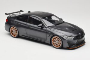 BMW M4 F82 GTS Mineral Grey Metallic Minichamps 1:18 110025222 Metal - imagen 6 de 8