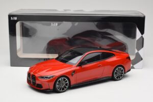 BMW M4 F82 Imola Red Metallic Minichamps 1:18 155020121 Metal - imagen 6 de 6