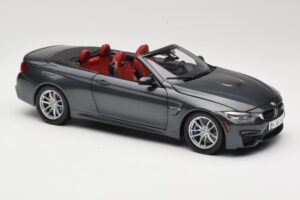 BMW M4 F83 Descapotable Mineral Grey Paragon 1:18 80432339610 Metal - imagen 6 de 8