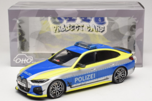 BMW M4 G82 AC Schnitzer ACS4 Polizei Otto 1:18 OT1205 Resina - imagen 6 de 6