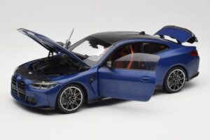 BMW M4 G82 Azul Metallic Minichamps 1:18 113020123 Metal - imagen 2 de 8