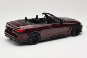 BMW M4 G83 Cabrio Rojo Metalizado Minichamps 1:18 155021032 Metal - imagen 2 de 6