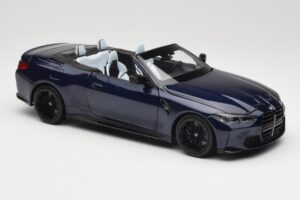 BMW M4 G82 Descapotable Azul Metallic Minichamps 1:18 110021031 Metal - imagen 6 de 8